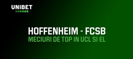 FCSB vs Hoffenheim - cote pariuri